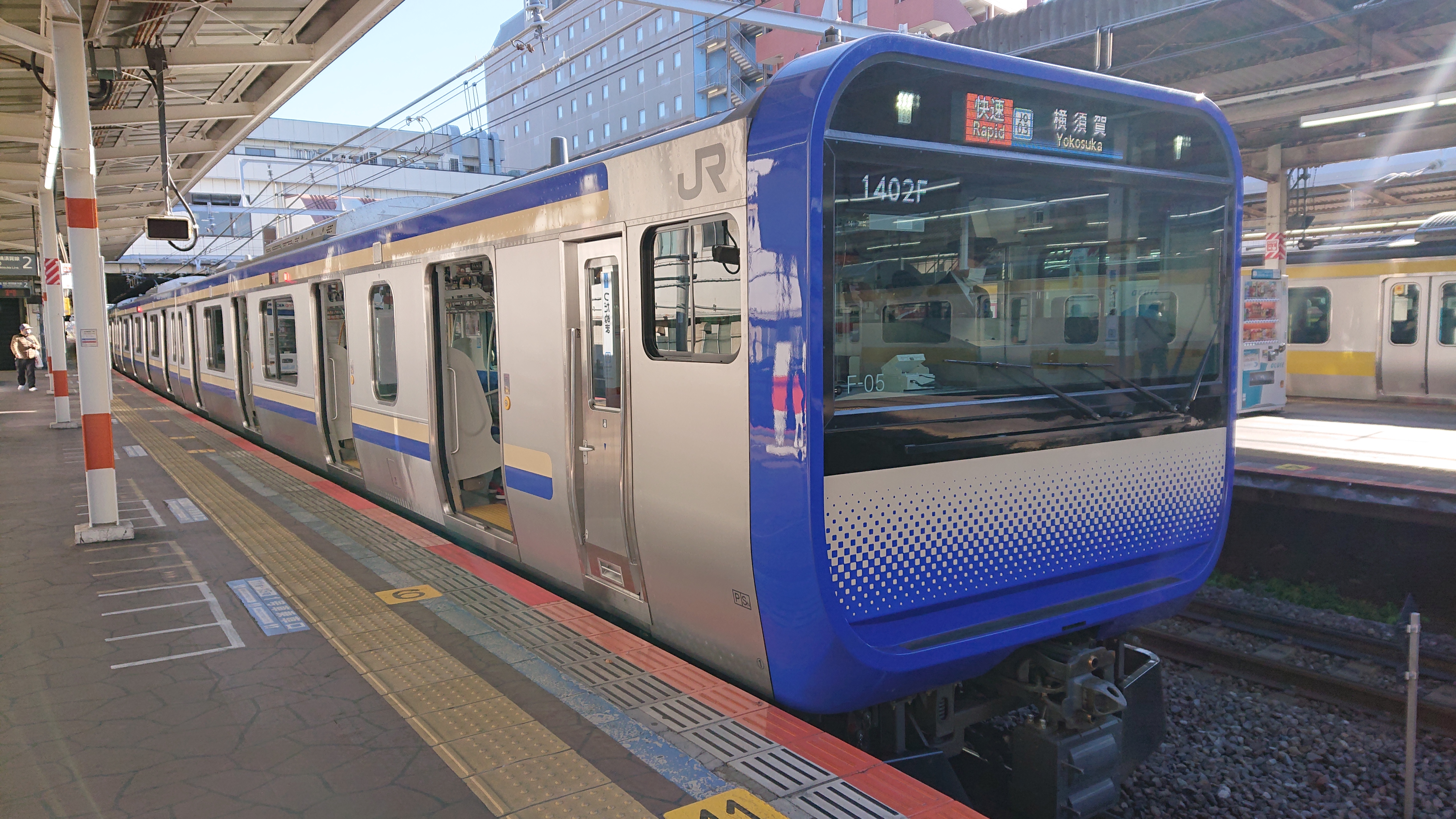 横須賀線・総武快速線の新型車両「E235系1000番台」に乗ってきた