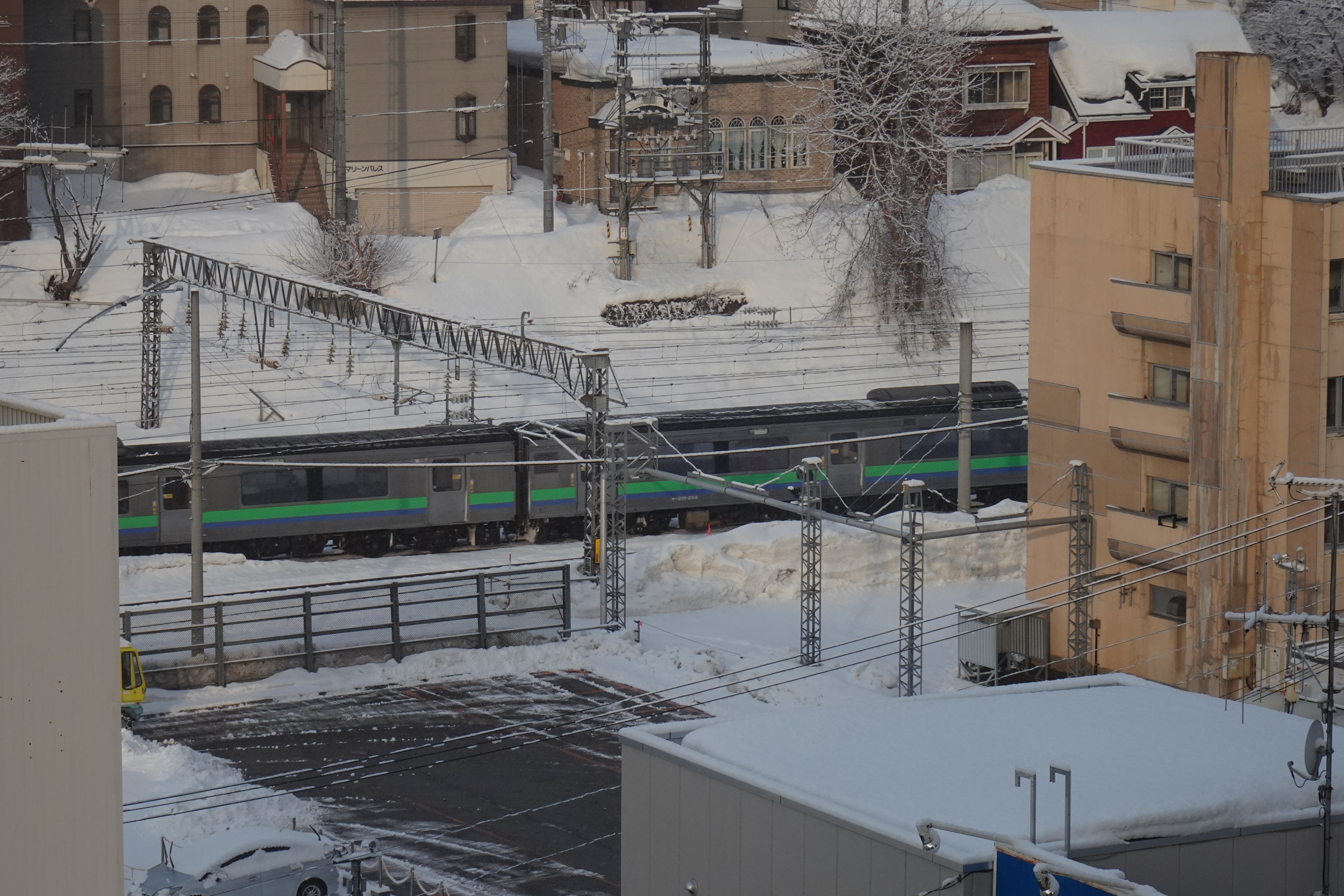 ドーミーインPREMIUM小樽から普通列車を楽しむ