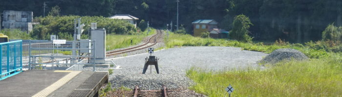 JR牟岐線阿波海南駅から阿佐海岸鉄道の線路はつながっていません