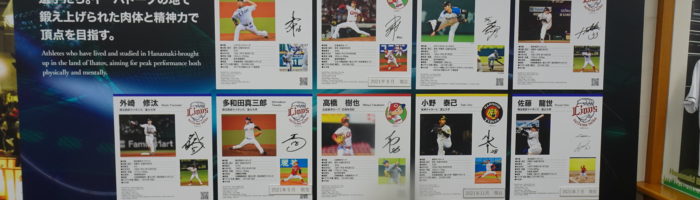 新花巻駅のプロ野球選手名鑑